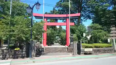 須山浅間神社の鳥居