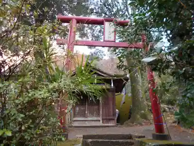 熊太郎神社の鳥居