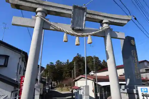 隠津島神社の鳥居