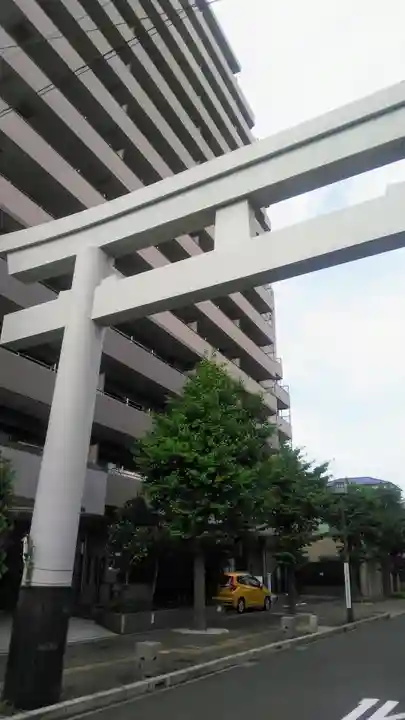 葛飾八幡宮の鳥居