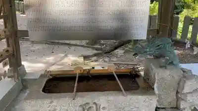 古熊神社の手水舎