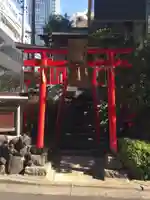 講武稲荷神社の鳥居