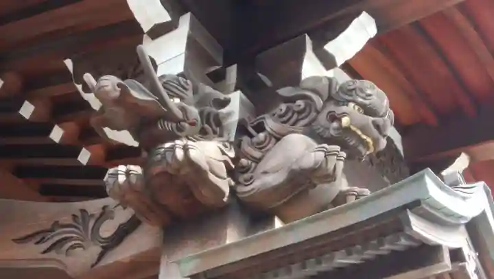 子守神社の芸術