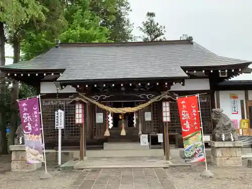 祖母井神社の本殿・本堂