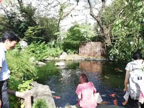 愛宕神社の庭園