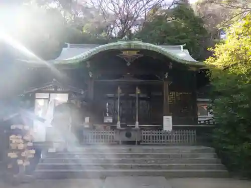 御田八幡神社の本殿