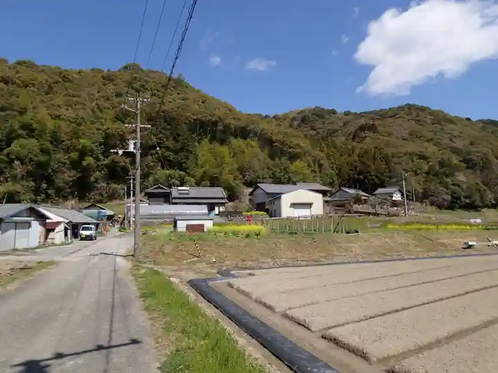 天忍穂別神社の周辺