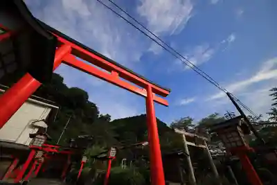 太皷谷稲成神社の鳥居
