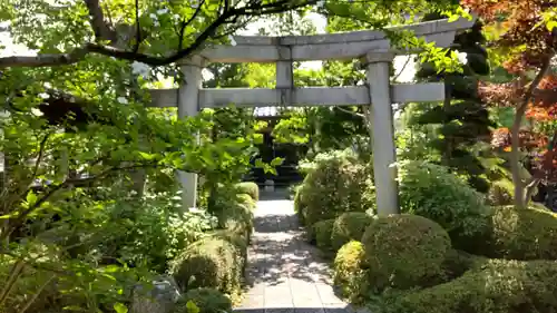 全久院の鳥居