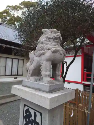 米之宮浅間神社の狛犬