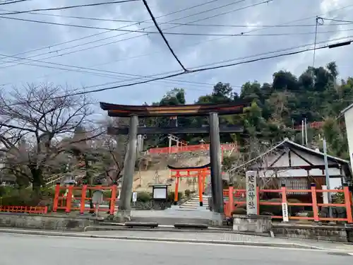 建勲神社の鳥居