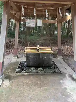 息栖神社の手水舎
