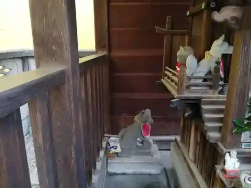 櫻株稲荷神社(水戸屋稲荷)の狛犬