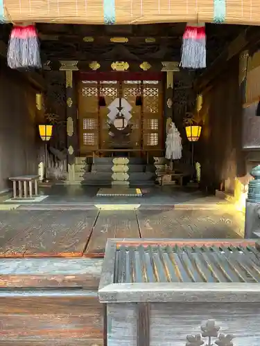 諏訪大社下社秋宮(長野県)