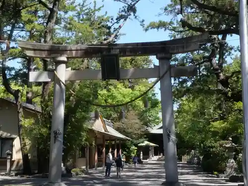 浜松八幡宮の鳥居