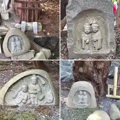 千歳神社の像