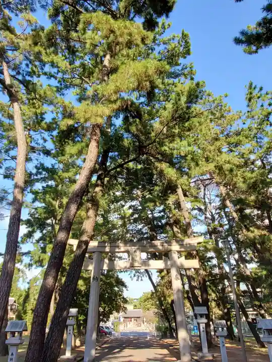 浜宮天神社の鳥居