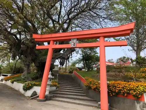 切目王子神社の鳥居