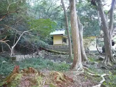 阿古師神社の自然