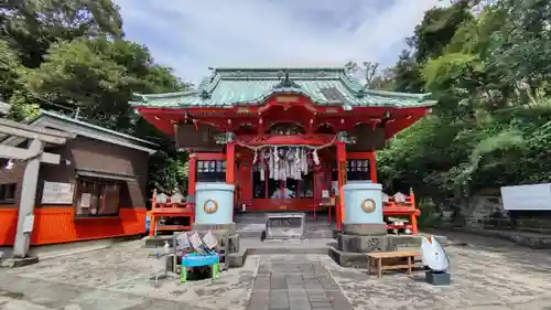 海南神社の本殿・本堂