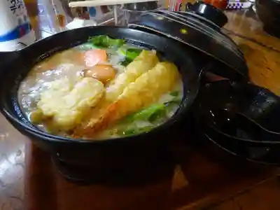 白笹稲荷神社の食事