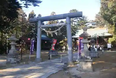 三春大神宮の鳥居