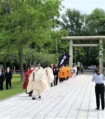札幌護國神社のお祭り