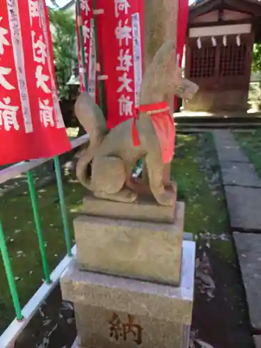 大泉氷川神社の狛犬