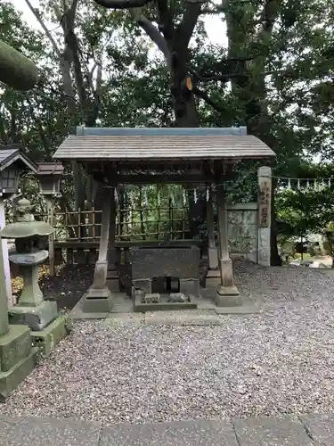 久米水天宮の手水舎