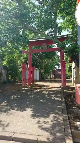 千勝神社の鳥居