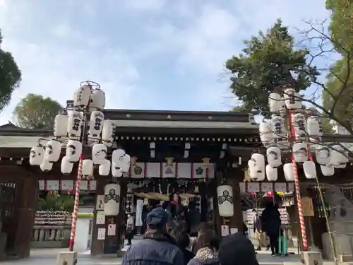 櫛田神社の山門・神門