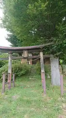諏訪神社(真田本城跡)の鳥居