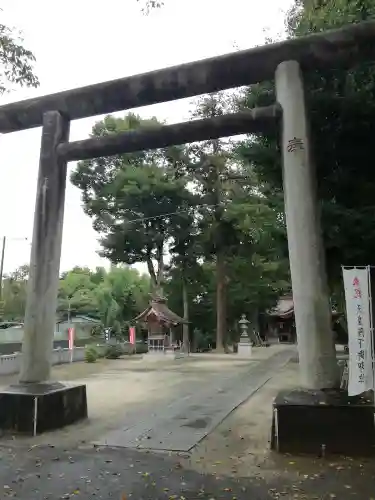 素鵞神社の鳥居