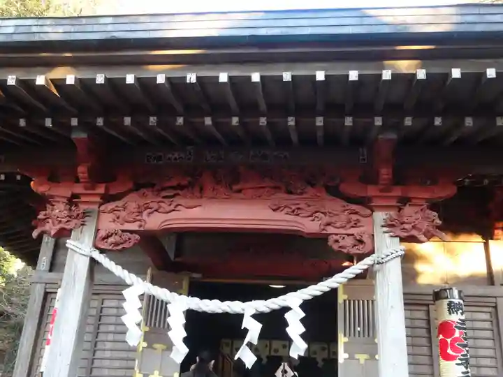 手子神社の本殿・本堂