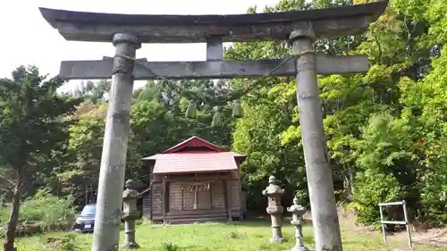 樽岸稲荷神社の鳥居