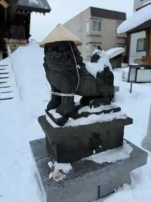 札幌諏訪神社の狛犬