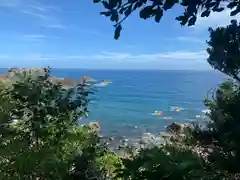 雷公神社の景色