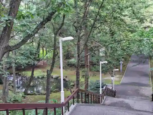 音更神社の自然
