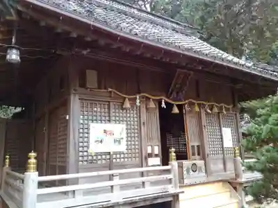 橿森神社の本殿・本堂