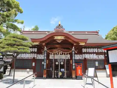 阿部野神社の本殿・本堂