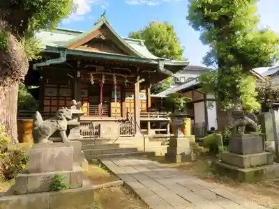 西向天神社の本殿・本堂