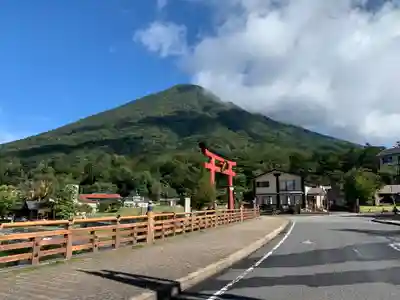 日光二荒山神社中宮祠の鳥居