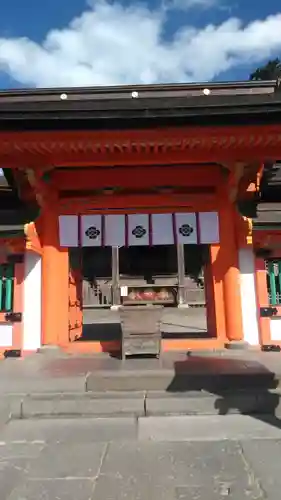 高良大社の本殿・本堂