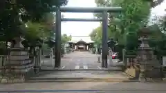 溝旗神社（肇國神社）の鳥居