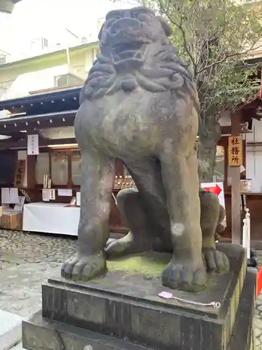 下谷神社の狛犬