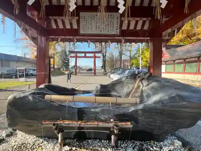 北海道護國神社の手水舎