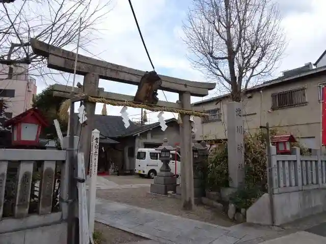 淀川神社の鳥居
