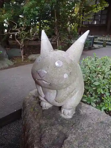 富知六所浅間神社の狛犬