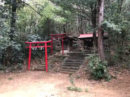 阿豆佐味天神社の末社