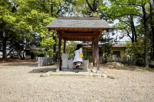 神明社（大脇神明社）の手水舎
